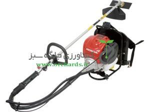 علف تراش بنزینی پشتی هوندا  (HHT25SLA(GX25